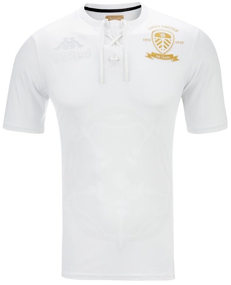 Camisa oficial Kappa Leeds United 2019 2020 Edição Centenário